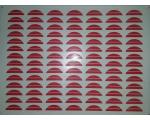 Decalque Meia Lua Vermelho 2